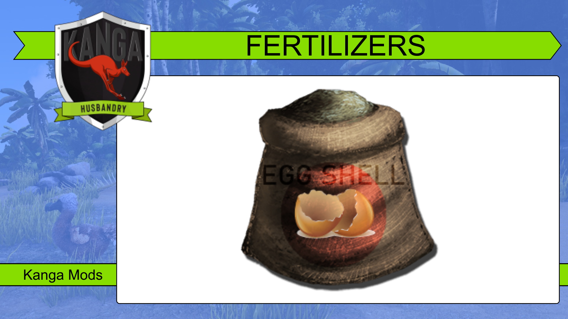 Kanga Husbandry – Fertilizers | Kanga mods – Ark Survival Evolved